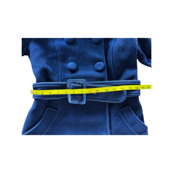 🌸4/$20🌸  Lady Dutch Navy Double-Breasted Wool Blend Peacoat - Picture 15 of 16